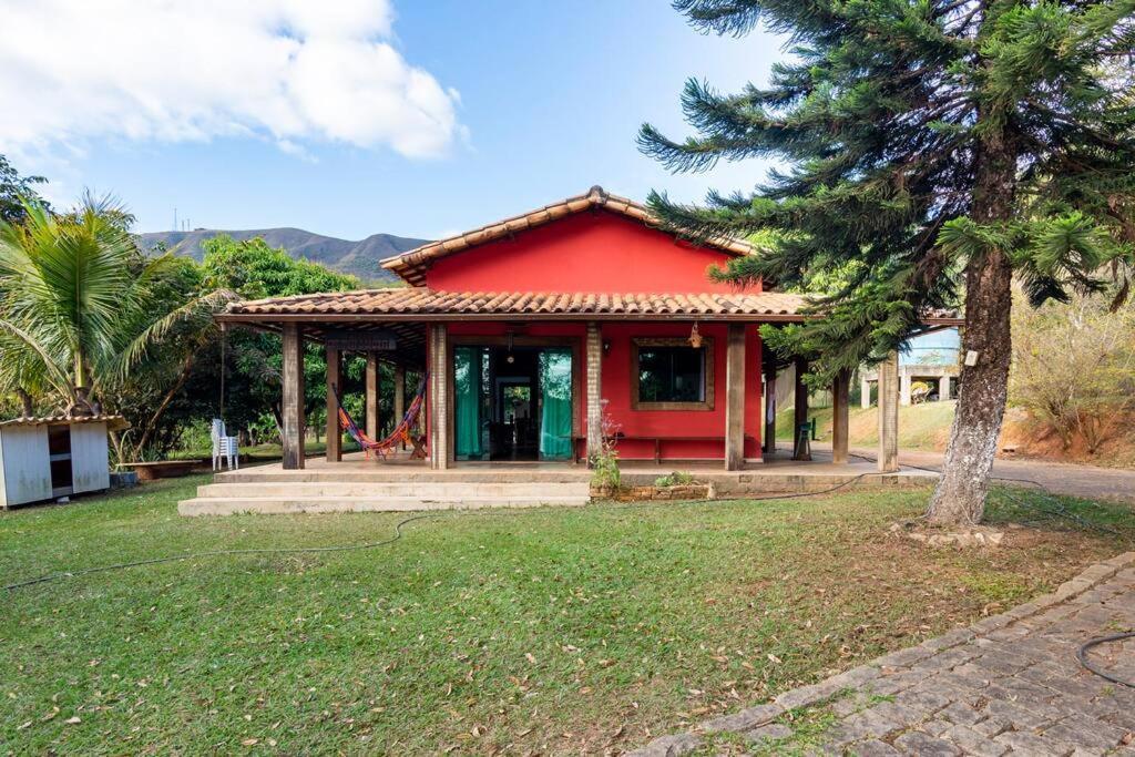 ブルマジーニョ Sitio Da Tia Lucia Perto Da Montanhaヴィラ エクステリア 写真