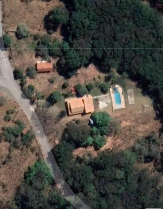 ブルマジーニョ Sitio Da Tia Lucia Perto Da Montanhaヴィラ エクステリア 写真